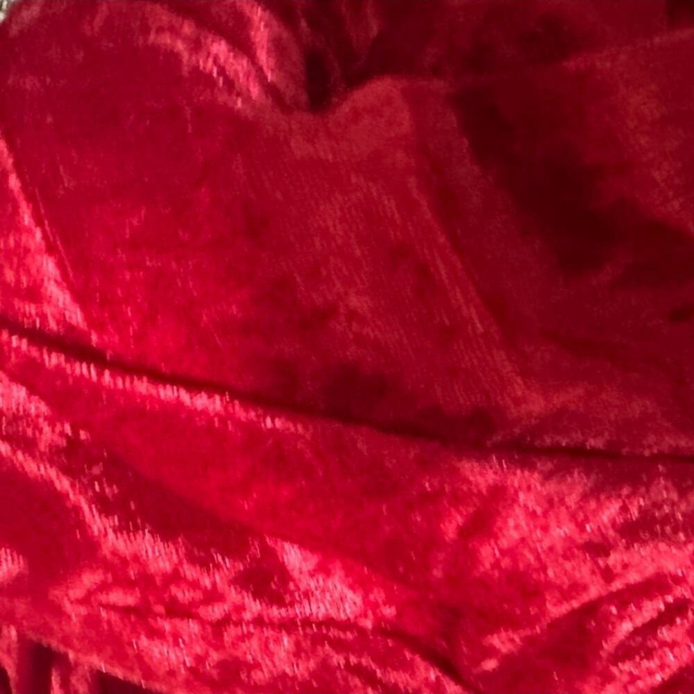Long velvet flowy hoody cape - Picture 3 of 15